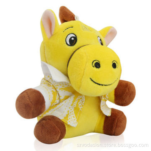 Wholesale cute 6,000mAh external portable charger lovely cartoon horse power bank